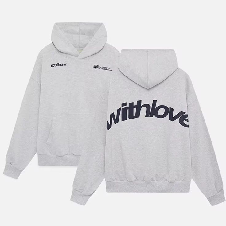 Scuffers with love hoodie